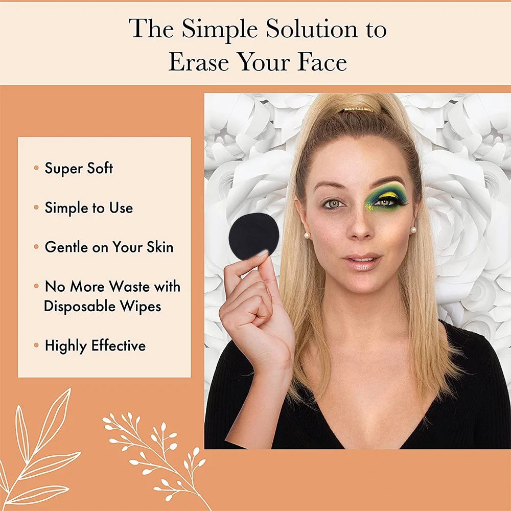 Reusable Cotton Rounds Makeup Remover Pads - Bamboo Cotton Pads for Face, Reusable Makeup Remover Pads, Cotton Rounds for Face Pads, Makeup Eraser Reusable Cotton Pads for Makeup