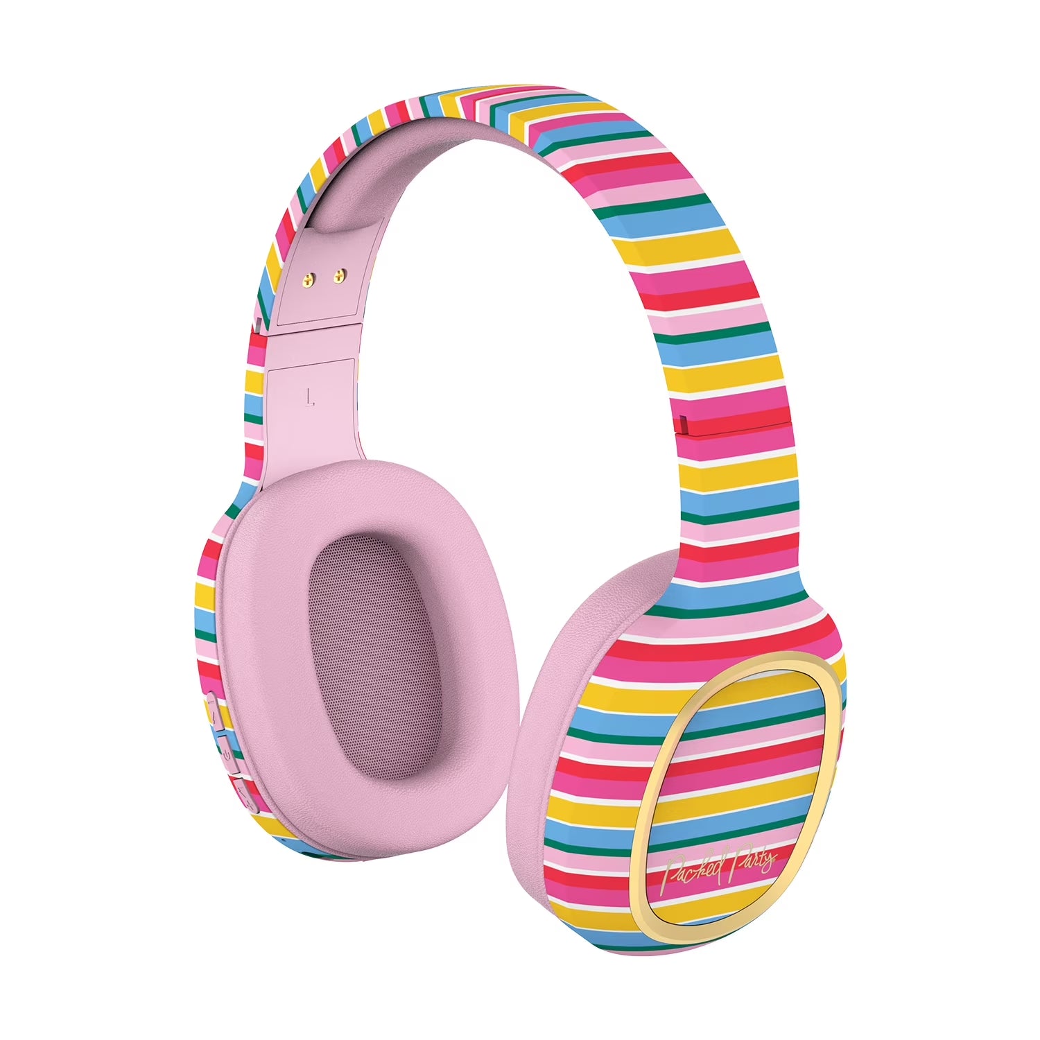 "More Color More Fun" Bluetooth Wireless Over-The-Ear Headphones
