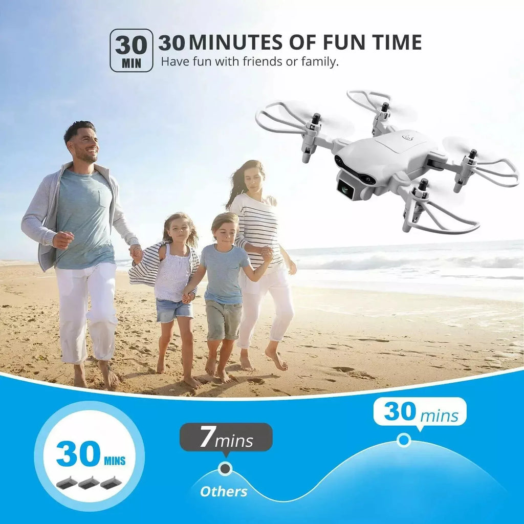 4DRC V9 Mini Drone for Kids Adults 720P HD FPV Camera, Foldable RC Quadcopter for Boys Girls with Altitude Hold, Headless Mode,Logistics Is Randomly Sent by Ups,Usps,Fedex,Amazon Logistics.