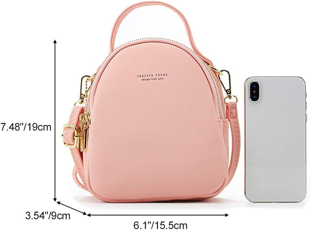 Mini Backpack Purse for Women Crossbody Phone Bag Wallets Handbags Clutch