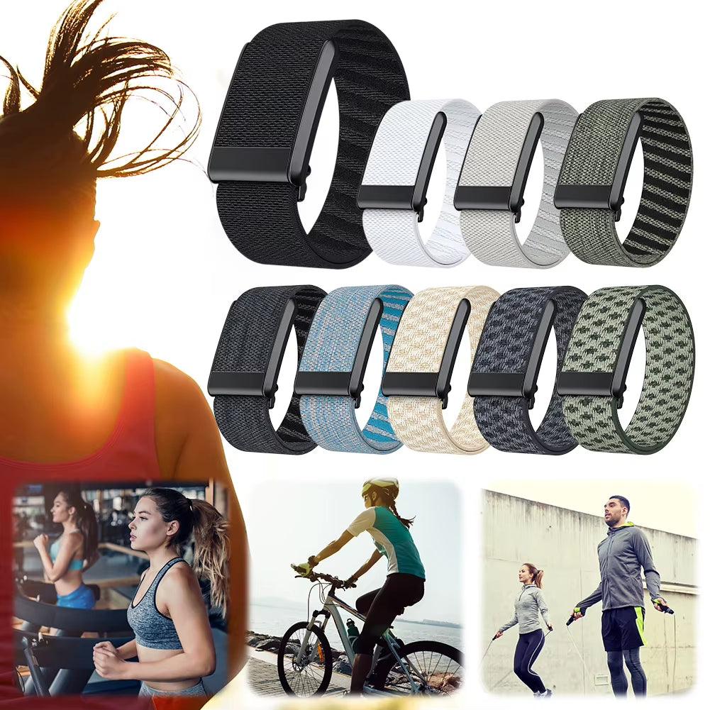 Loop Bands Nylon Fitness Band Breathable Portable Fitness Tracking Band Adjustable Sports Wristband for Whoop 4.0 Women Men