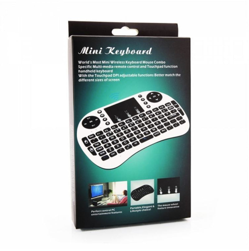 50 Mini I8 Wireless Keyboard 2.4G with Touchpad for PC Android Desktop PC TV Box