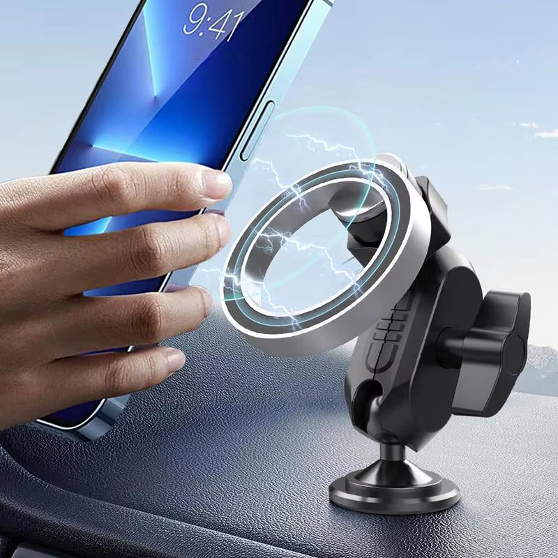 Magnetic Phone Car Mount Dashboard Windshield Car Phone Mount Magnetic Car Phone Holder Mount Stable Cell Phone Holders for Safe
