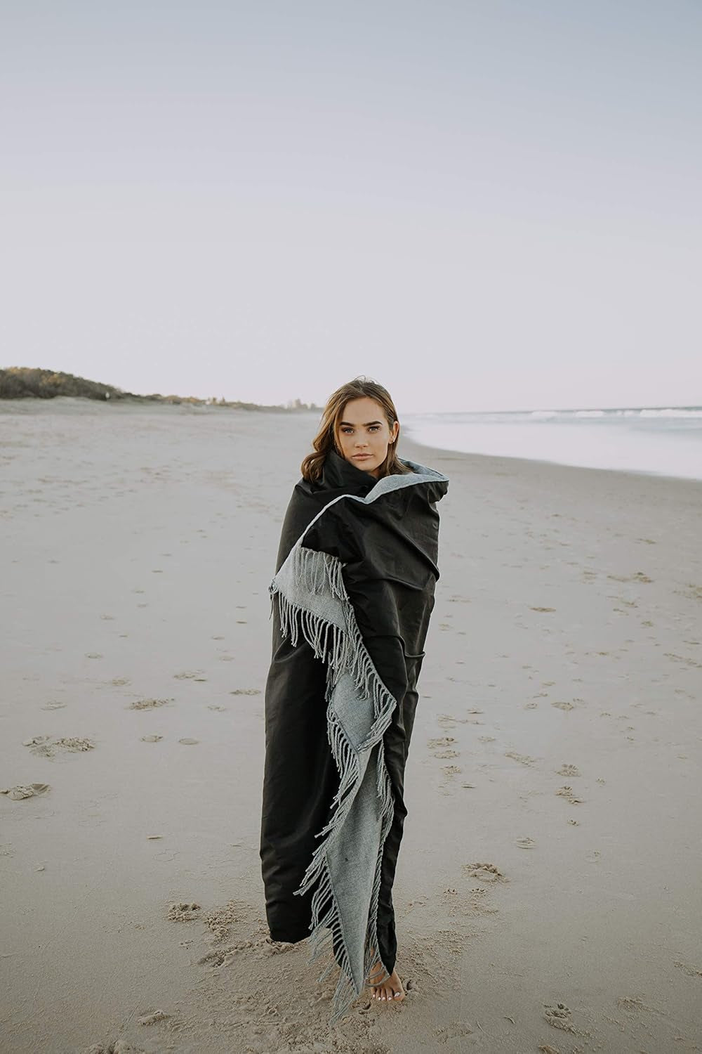 Soft Picnic Blanket, Beach Blanket, Baby, Large, Folding, Travel, Waterproof, Outdoor, Carry Tote, Camping, Stadium Mat