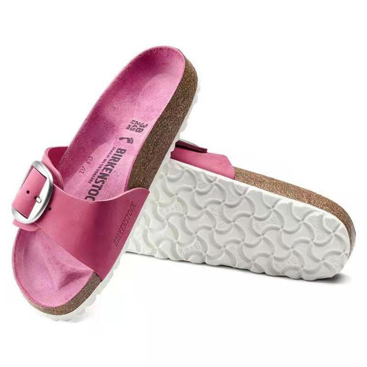 Beach open toed flat sandals for women