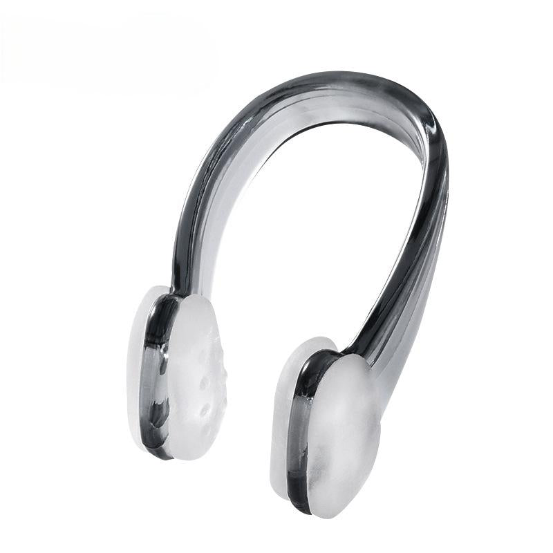 Swimming nose clip for adults and children, professional anti choking water swimming pool training, anti slip silicone nasal congestion tool