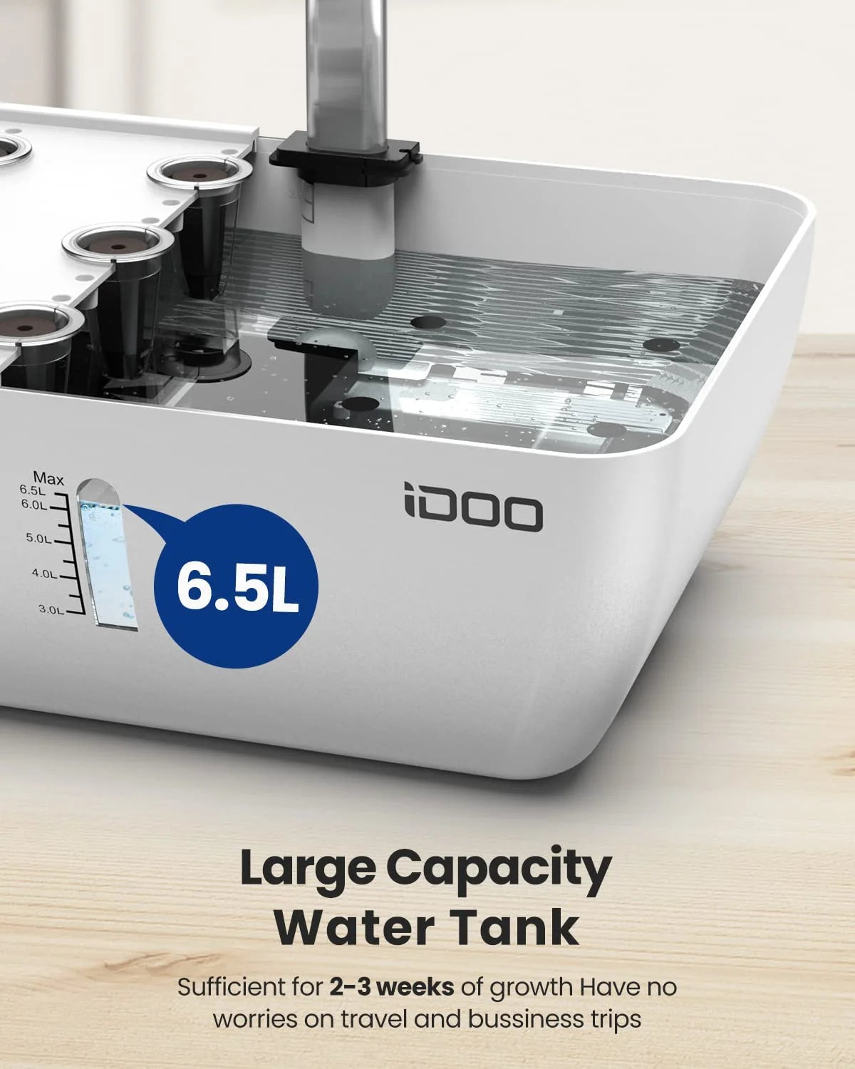 Wifi 12 Pods Hydroponic Growing System, Smart Indoor Herb Garden, Plants Germination Kit