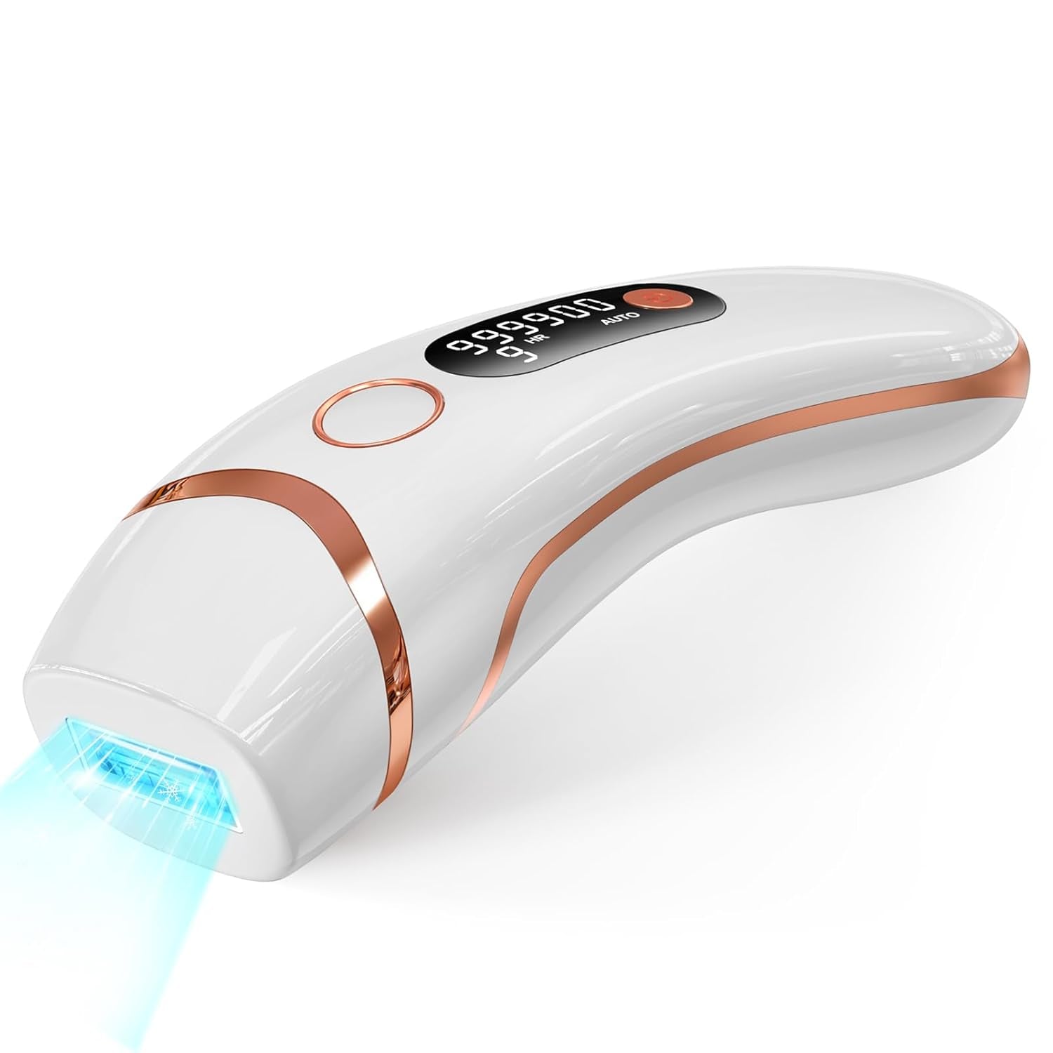 IPL Laser Hair Removal at Home Hair Removal for Women and Men Laser Hair Removal Device Pain-Free System for Lasting Hair Reduction on Face, Armpits, Bikini Area