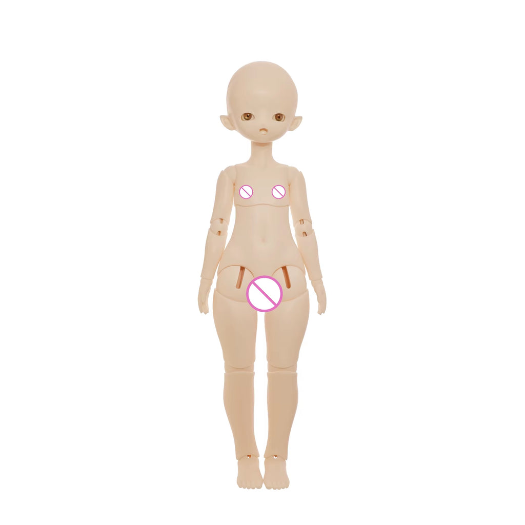 Shugafairy Devila BJD Doll 1/4 Scale - Unique Christmas Gift with Transparent Tail, Fantasy Demon Lamb Anime Girl, Complete Set