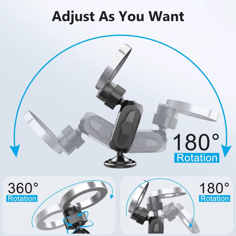 Magnetic Phone Car Mount Dashboard Windshield Car Phone Mount Magnetic Car Phone Holder Mount Stable Cell Phone Holders for Safe