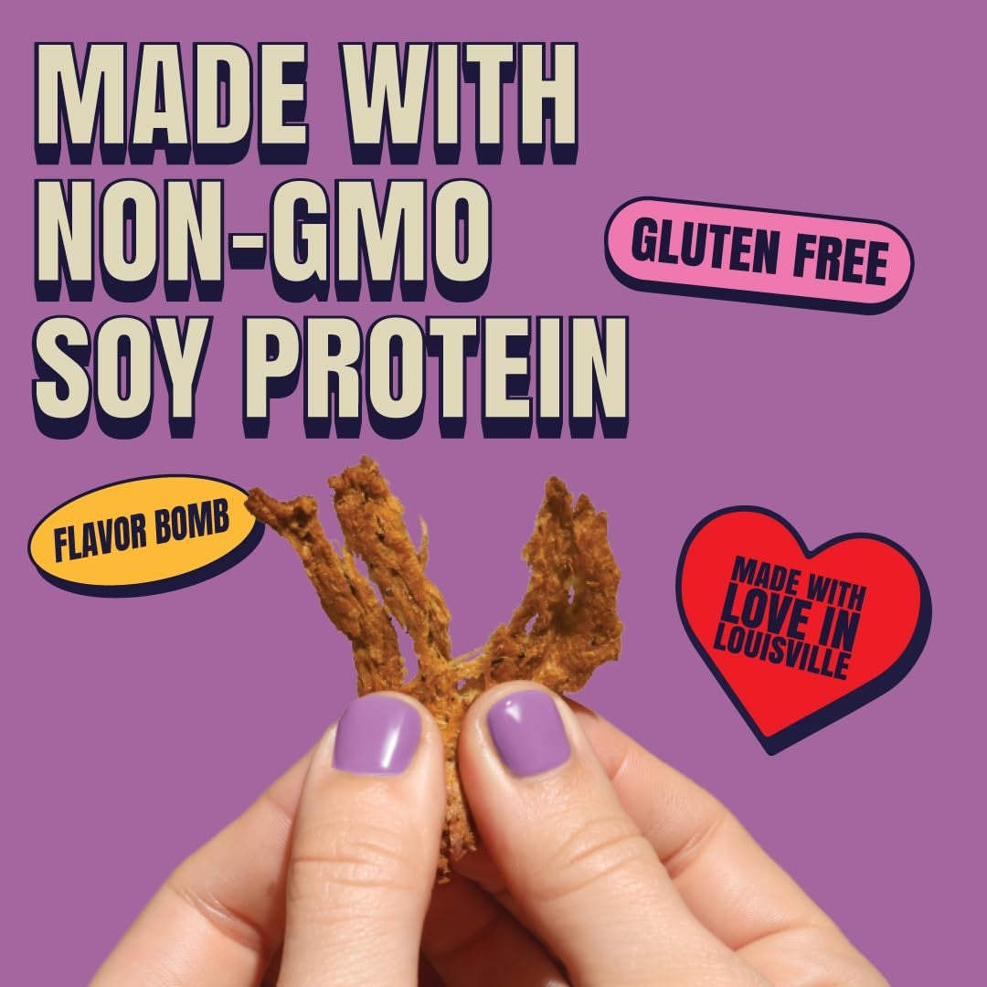 Louisville Vegan Jerky General Tso'S Gluten Free Vegan Plant Based Snack 1 Pack