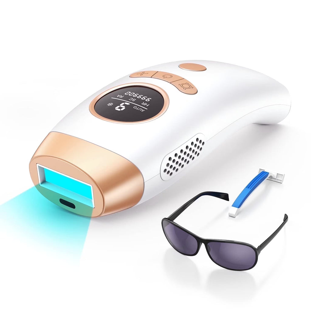 Laser Hair Removal,  IPL Hair Removal for Women and Men Permanent, Home Laser Hair Removal Device for Legs Armpits Back Bikini Body Use.
