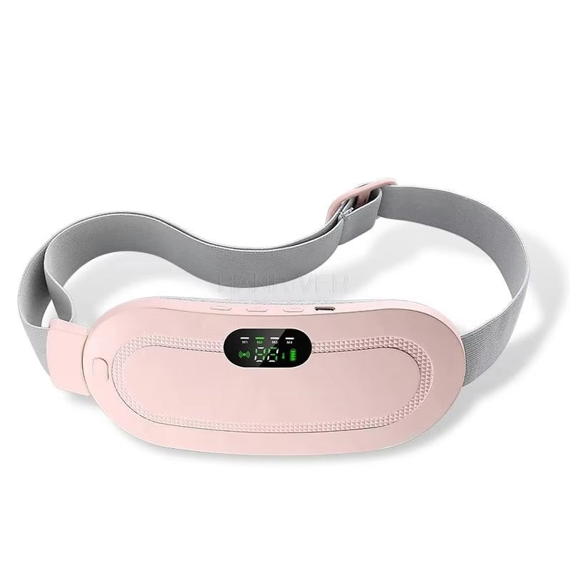 Relieve Menstrual Pain Abdominal Heating Massage Warm Belt Electric Heating Uterus Acupoints Vibrating Massage the Waist