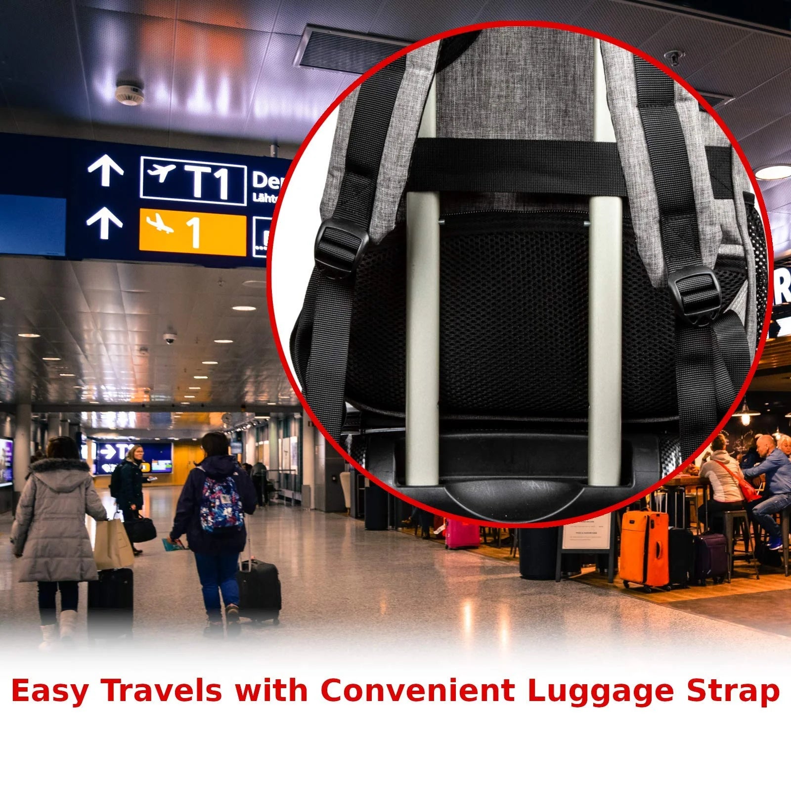 15" Grey Rfid-Safe Travel Laptop Backpack Tsa-Friendly Unisex with USB Charging Port