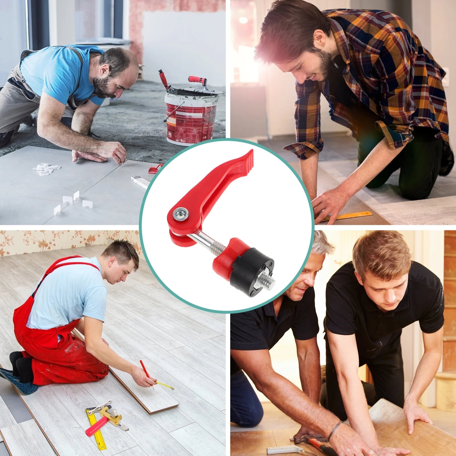 2Pcs Pressing Screw for Tile Cutter Convenient Manual Pressing Screw Part Tile Cutter Plastic Screw Handle Part