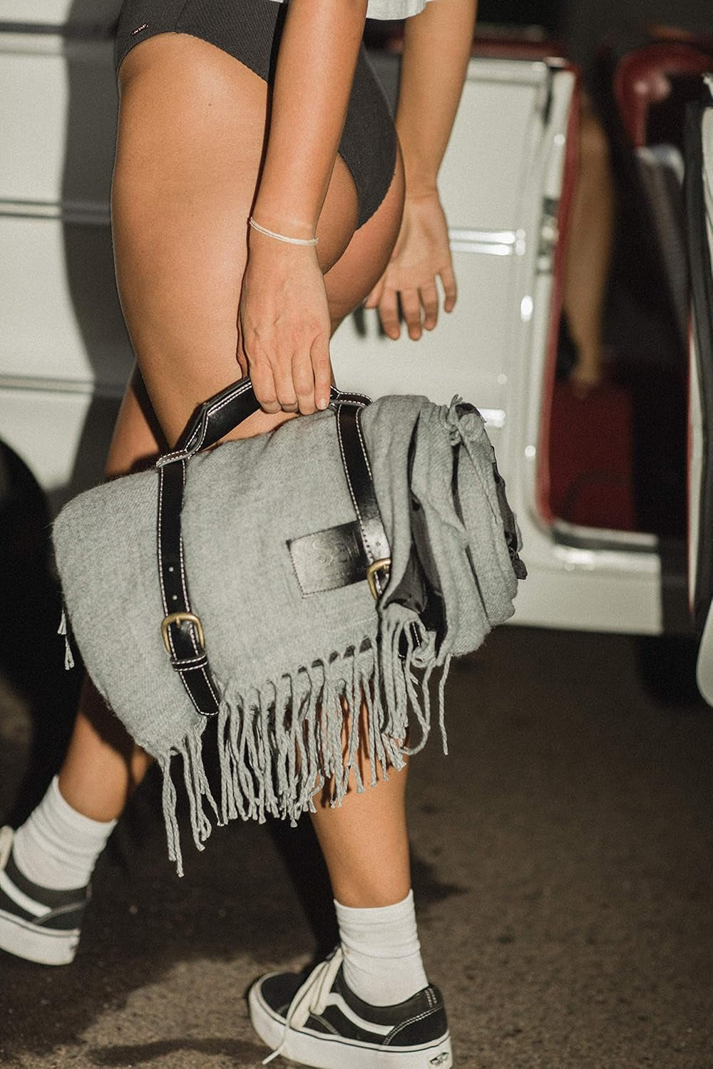 Soft Picnic Blanket, Beach Blanket, Baby, Large, Folding, Travel, Waterproof, Outdoor, Carry Tote, Camping, Stadium Mat