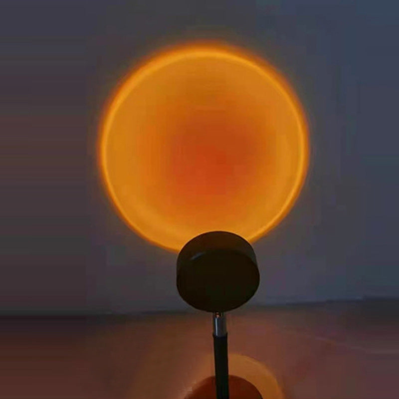 APP Sunset Light Sunset Light Net Red Projection Fill Light Remote Control RGB Sunset Light Live Floor Lamp Dawn Atmosphere