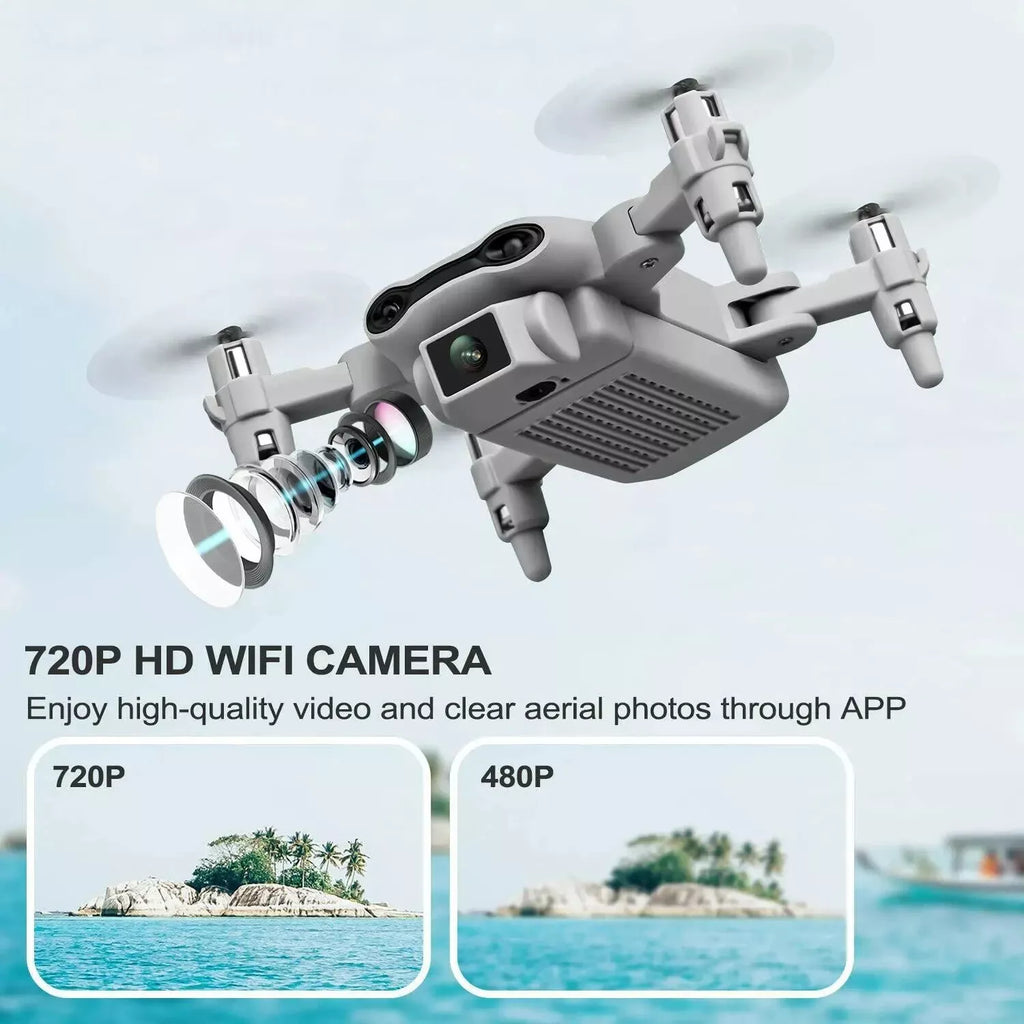 4DRC V9 Mini Drone for Kids Adults 720P HD FPV Camera, Foldable RC Quadcopter for Boys Girls with Altitude Hold, Headless Mode,Logistics Is Randomly Sent by Ups,Usps,Fedex,Amazon Logistics.