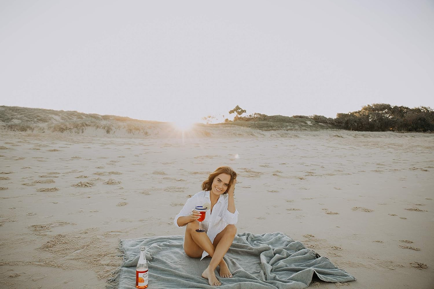 Soft Picnic Blanket, Beach Blanket, Baby, Large, Folding, Travel, Waterproof, Outdoor, Carry Tote, Camping, Stadium Mat