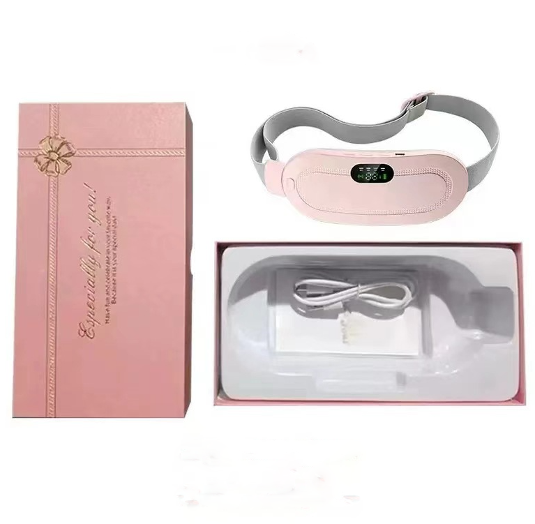 Relieve Menstrual Pain Abdominal Heating Massage Warm Belt Electric Heating Uterus Acupoints Vibrating Massage the Waist