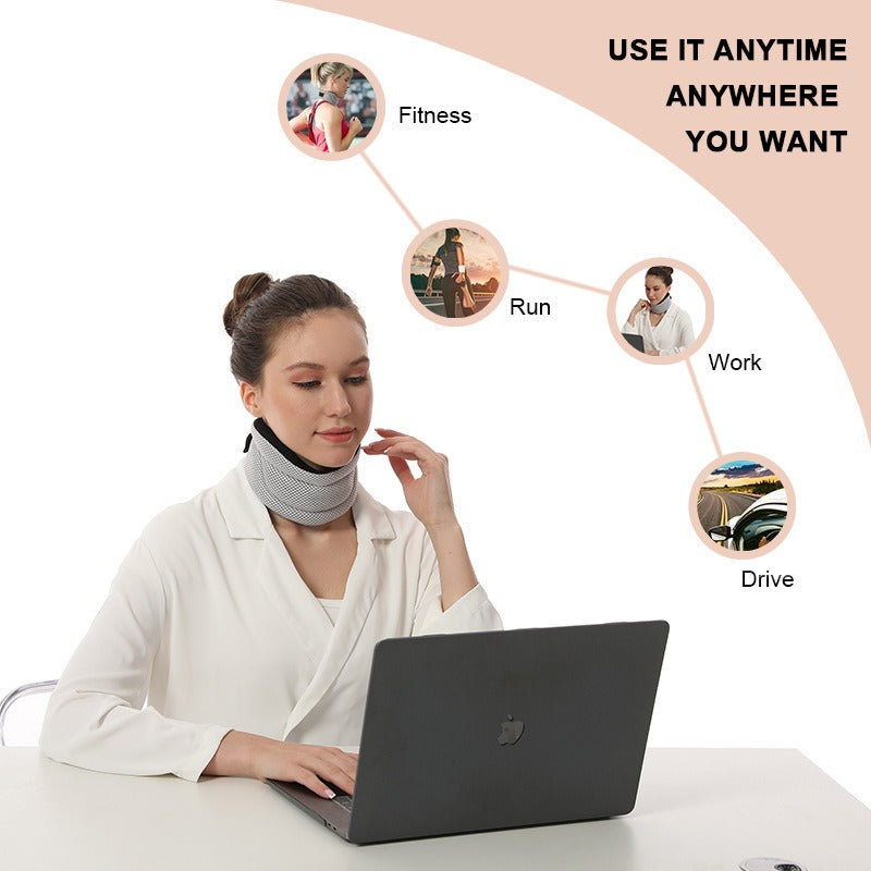 Home therapy sponge shoulder protector cervical vertebrae protector neck cover three-stage neck protector breathable neck support anti-lower head corrector