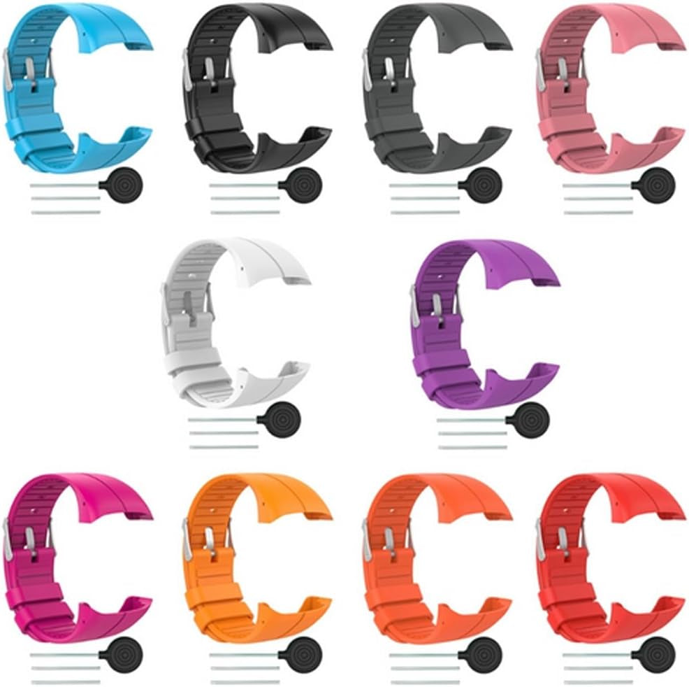 Band for Polar M400/M430, Soft Adjustable Silicone Replacement Wrist Watch Band for Polar M400/M430 Watch