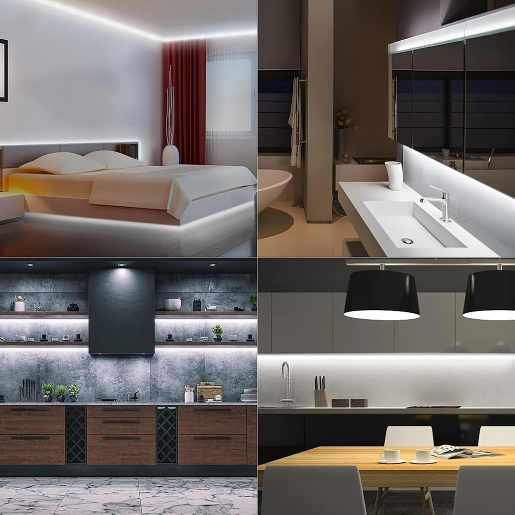 LED Strip Lights Battery Operated, 9.8Ft 90 LED Strip Lights with Remote Control