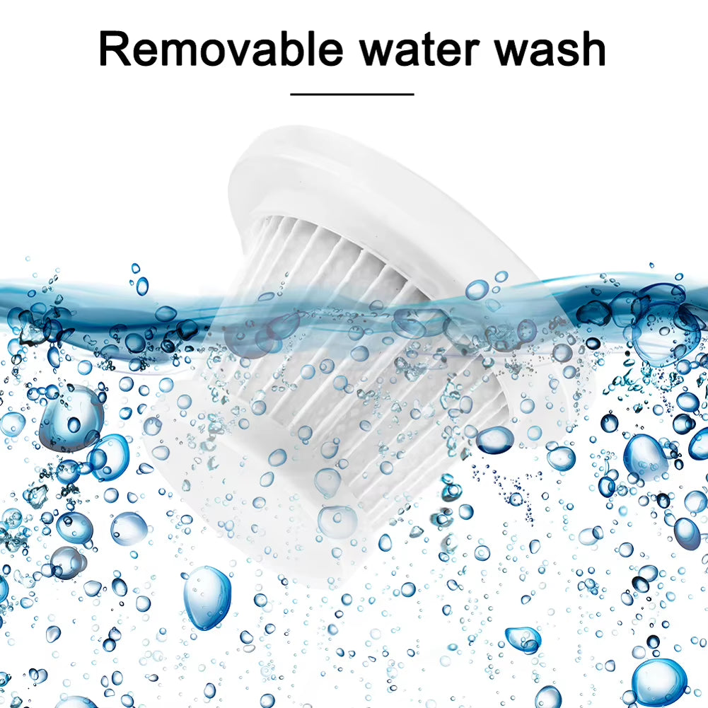 5Pcs Car Vacuum Cleaner Filter Washable HEPA Car Vacuum Filter Portable Vacuum Cleaner Cartridges Car Vacuum Cleaner Accessories