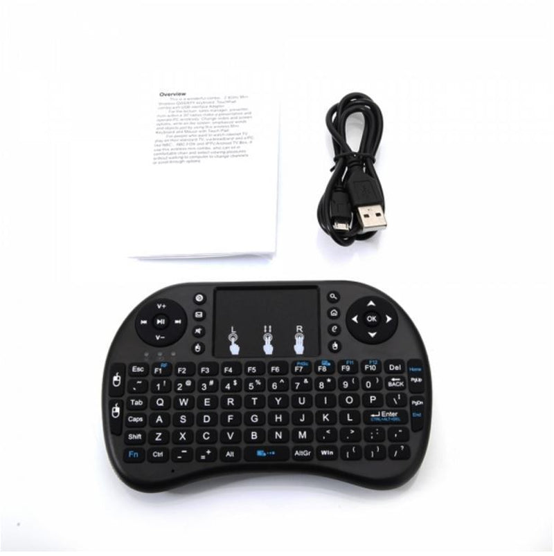 50 Mini I8 Wireless Keyboard 2.4G with Touchpad for PC Android Desktop PC TV Box