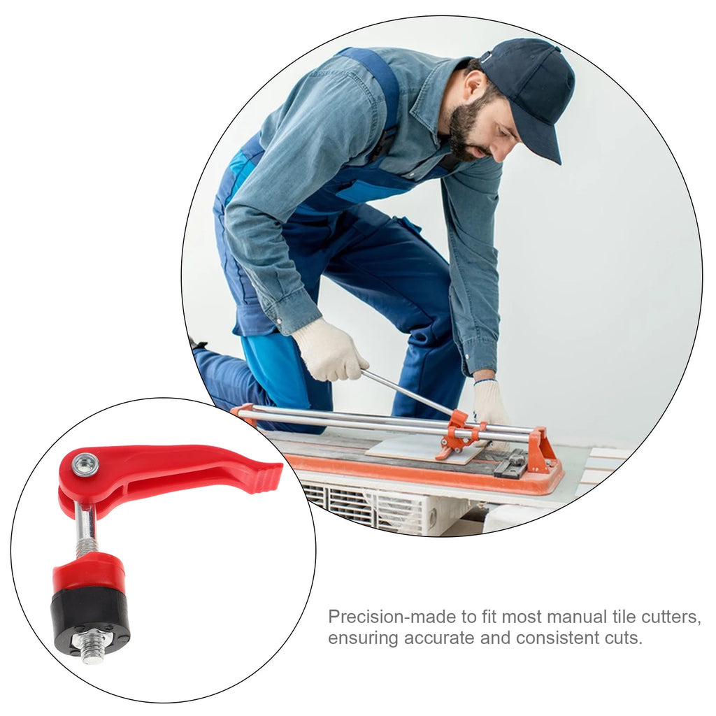 2Pcs Pressing Screw for Tile Cutter Convenient Manual Pressing Screw Part Tile Cutter Plastic Screw Handle Part