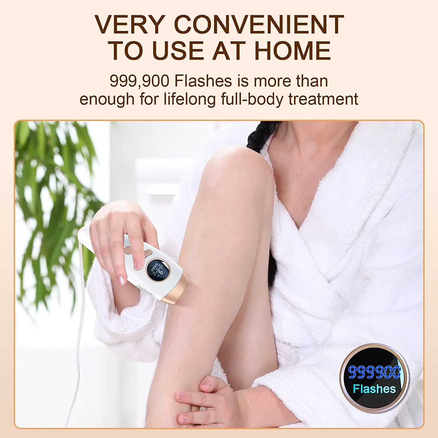 Laser Hair Removal,  IPL Hair Removal for Women and Men Permanent, Home Laser Hair Removal Device for Legs Armpits Back Bikini Body Use.
