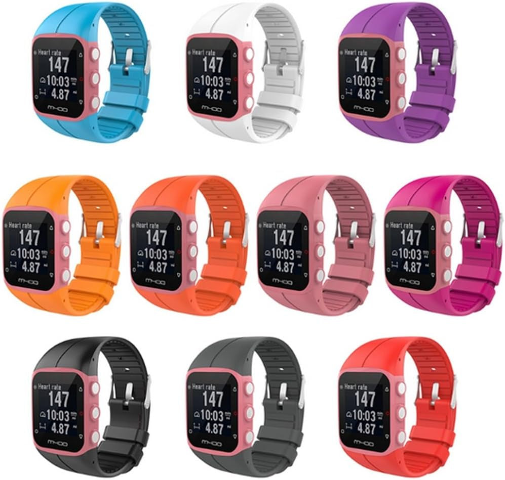 Band for Polar M400/M430, Soft Adjustable Silicone Replacement Wrist Watch Band for Polar M400/M430 Watch