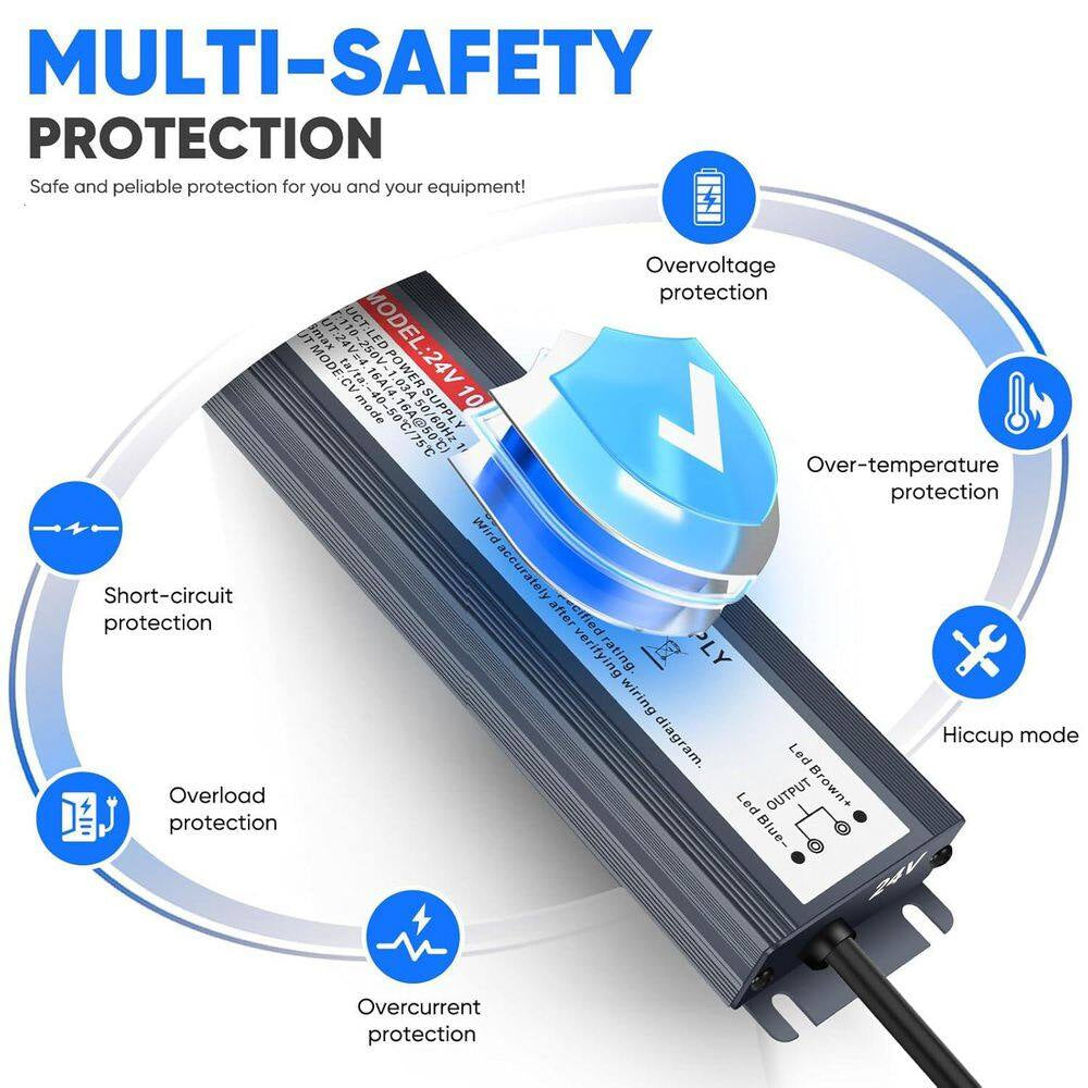 24VAC 40VA Plug-In Transformer Compatible with Doorbell Thermostat Power Solution for Nest Ecobee Sensi Honeywell