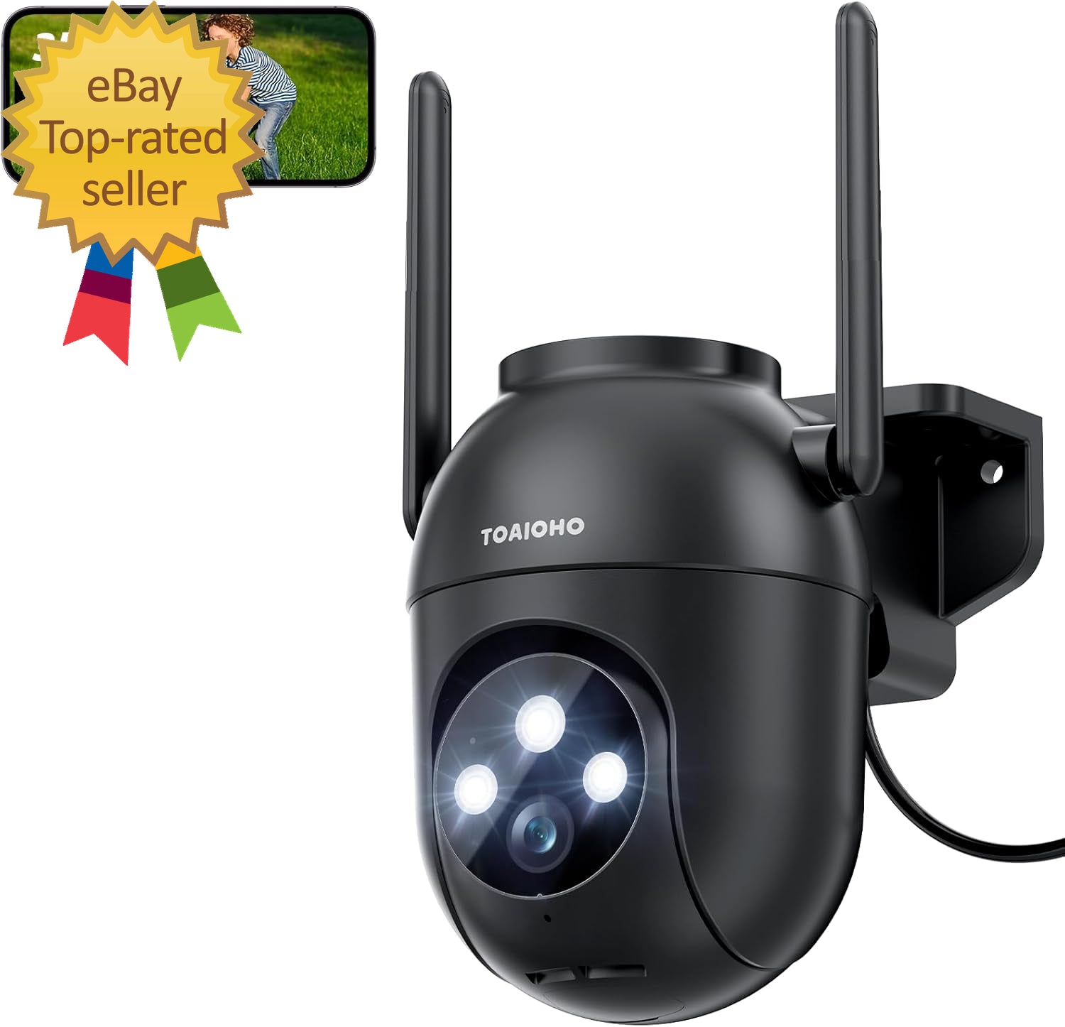 3MP Security Camera Outdoor Wired: Camera for Home Security Outdoor 2.4G/5G Wifi