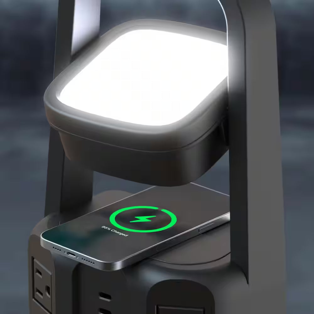 Power Station with Wireless Charging