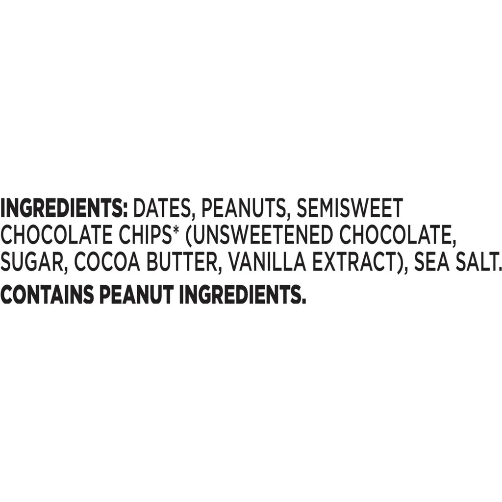 (6 Pack)  Peanut Butter Chocolate Chip Bars, Gluten Free and Vegan, 19.2 Oz, 12 Count