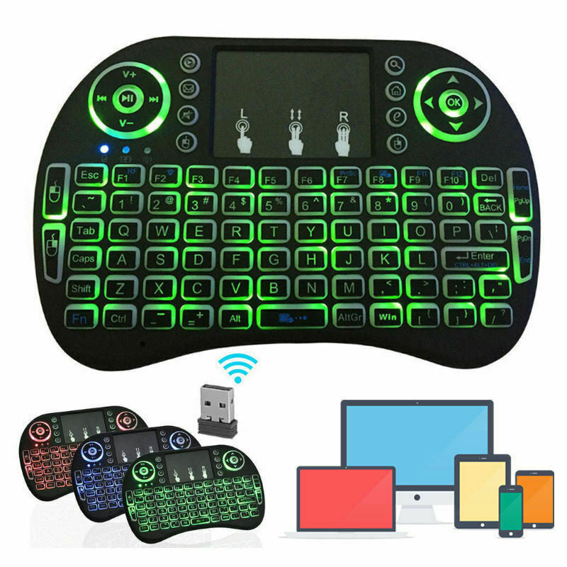 50 Mini I8 Wireless Keyboard 2.4G with Touchpad for PC Android Desktop PC TV Box